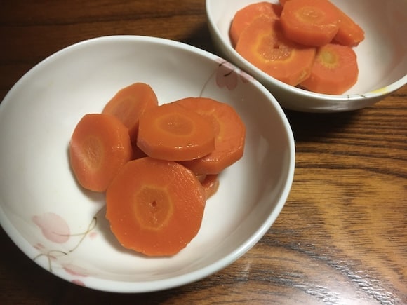 人参グラッセ